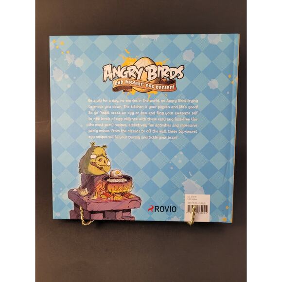 ANGRY BIRDS Bad Piggies Egg Recipes Book Hardcover 2011 Kirjat Oy - Picture 2 of 3